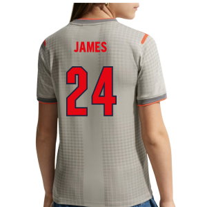 2026-2027 England x Palace Pre-Match Shirt (Grey) - Kids (James 24)