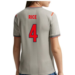 2026-2027 England x Palace Pre-Match Shirt (Grey) - Kids (Rice 4)