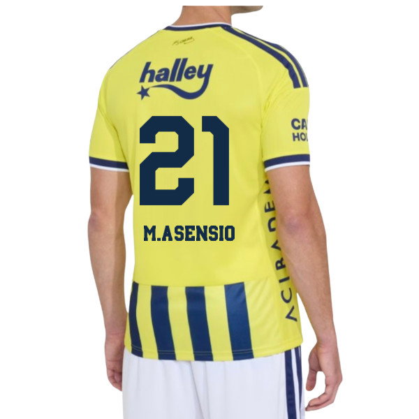 2026-2027 Fenerbahce Home Shirt (M.Asensio 21)