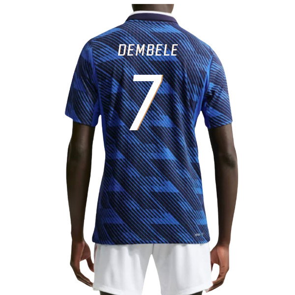 2026-2027 France Aero-Fit Authentic Match Home Shirt (Dembele 7)