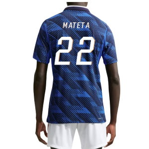 2026-2027 France Aero-Fit Authentic Match Home Shirt (Mateta 22)