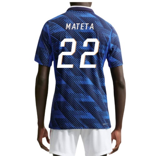 2026-2027 France Aero-Fit Authentic Match Home Shirt (Mateta 22)