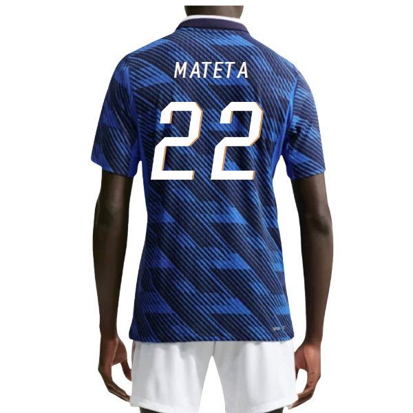2026-2027 France Aero-Fit Authentic Match Home Shirt (Mateta 22)