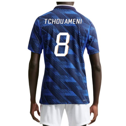2026-2027 France Aero-Fit Authentic Match Home Shirt (Tchouameni 8)