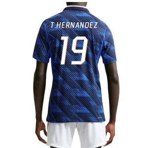 2026-2027 France Aero-Fit Authentic Match Home Shirt (T.Hernandez 19)