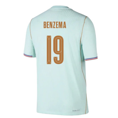 2026-2027 France Away Match Authentic Aero-Fit Shirt (Benzema 19)