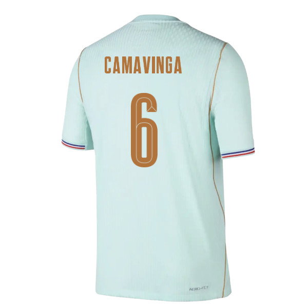 2026-2027 France Away Match Authentic Aero-Fit Shirt (Camavinga 6)