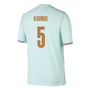 2026-2027 France Away Match Authentic Aero-Fit Shirt (Kounde 5)