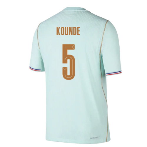 2026-2027 France Away Match Authentic Aero-Fit Shirt (Kounde 5)