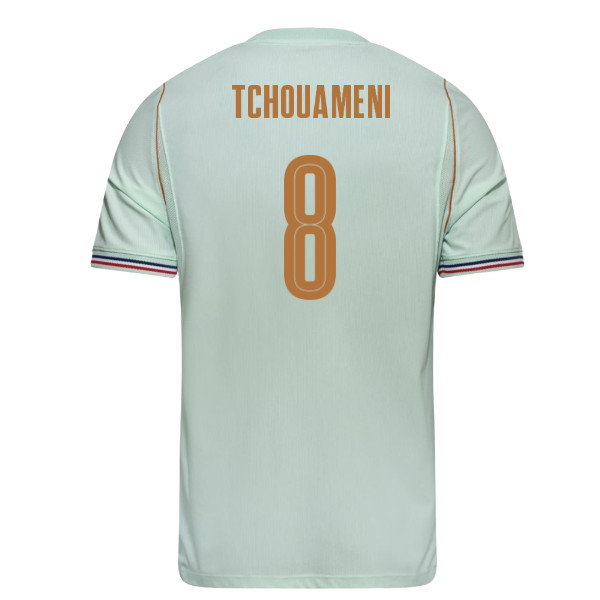 2026-2027 France Away Shirt (Kids) (Tchouameni 8)