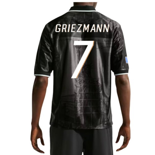 2026-2027 France Dri-Fit Energy Shirt (Anthracite) (Griezmann 7)