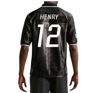 2026-2027 France Dri-Fit Energy Shirt (Anthracite) (Henry 12)