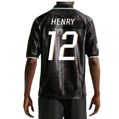 2026-2027 France Dri-Fit Energy Shirt (Anthracite) (Henry 12)