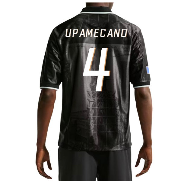 2026-2027 France Dri-Fit Energy Shirt (Anthracite) (Upamecano 4)