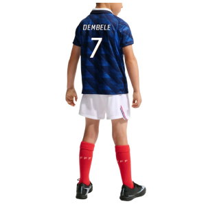 2026-2027 France Home Little Kids Mini Kit (Dembele 7)