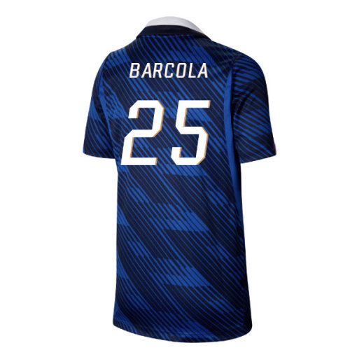 2026-2027 France Home Shirt (Kids) (Barcola 25) 2026-2027 France Home Shirt (Kids) (Barcola 25)