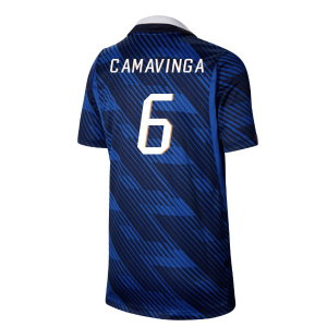 2026-2027 France Home Shirt (Kids) (Camavinga 6)