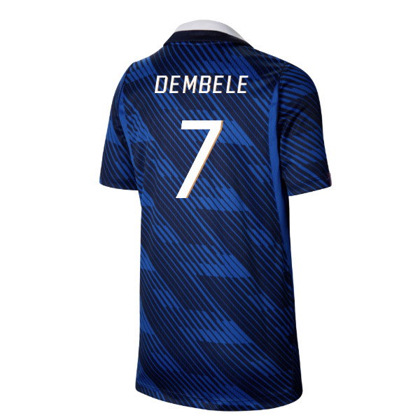 2026-2027 France Home Shirt (Kids) (Dembele 7)