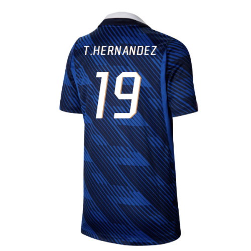 2026-2027 France Home Shirt (Kids) (T.Hernandez 19)