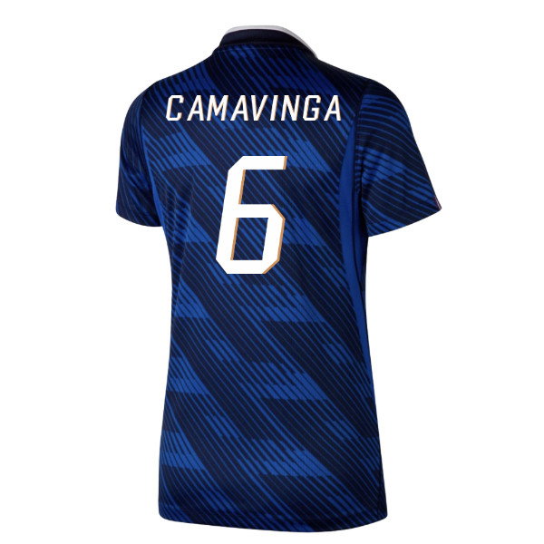 2026-2027 France Home Shirt (Womens) (Camavinga 6)