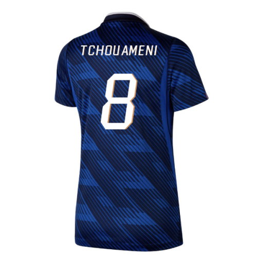 2026-2027 France Home Shirt (Womens) (Tchouameni 8)