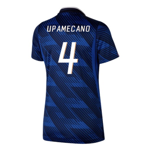 2026-2027 France Home Shirt (Womens) (Upamecano 4)