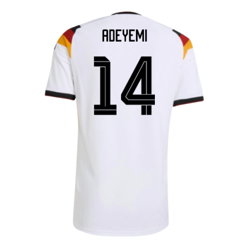 2026-2027 Germany Authentic Home Shirt (Adeyemi 14)