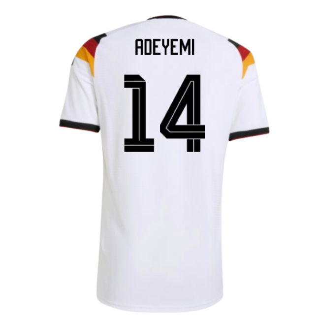 2026-2027 Germany Authentic Home Shirt (Adeyemi 14)