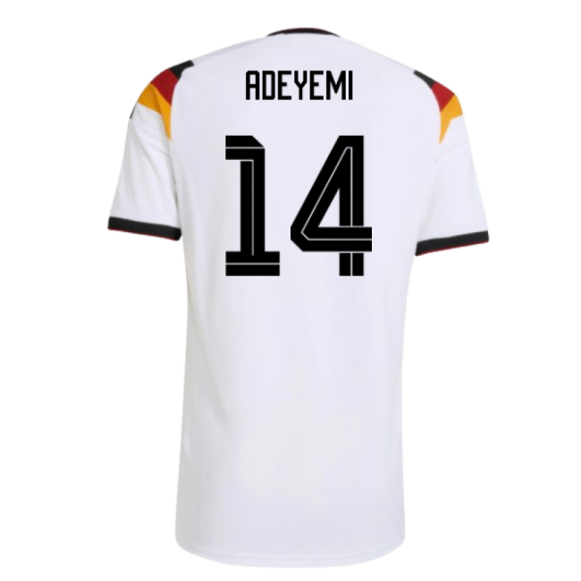 2026-2027 Germany Authentic Home Shirt (Adeyemi 14)