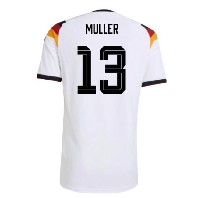 2026-2027 Germany Authentic Home Shirt (Muller 13)