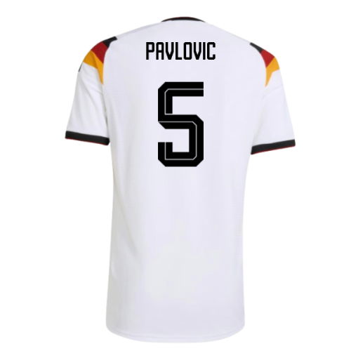 2026-2027 Germany Authentic Home Shirt (Pavlovic 5)