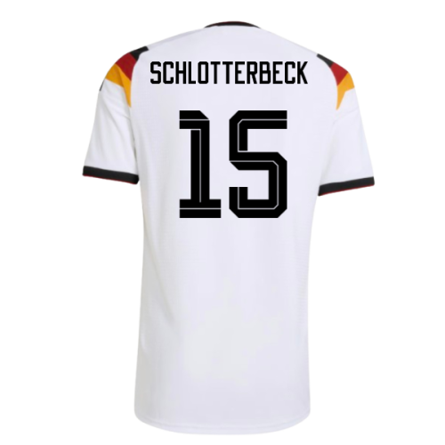 2026-2027 Germany Authentic Home Shirt (Schlotterbeck 15) 2026-2027 Germany Authentic Home Shirt (Schlotterbeck 15)