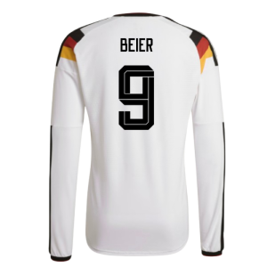 2026-2027 Germany Authentic Long Sleeve Home Shirt (Beier 9)