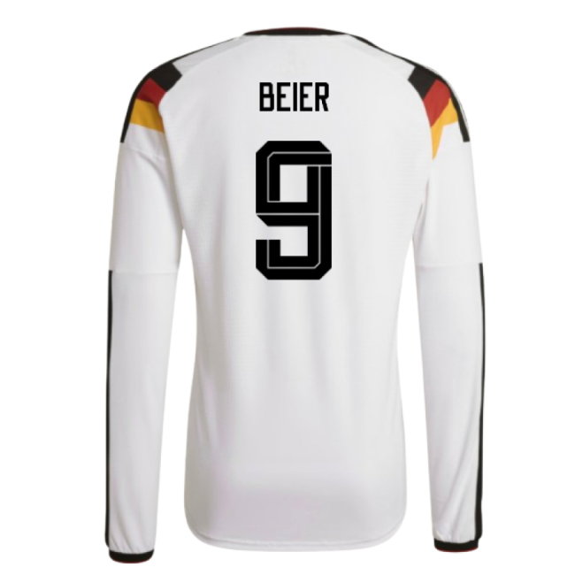 2026-2027 Germany Authentic Long Sleeve Home Shirt (Beier 9)