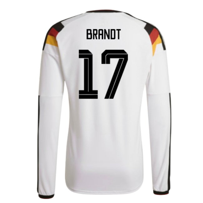 2026-2027 Germany Authentic Long Sleeve Home Shirt (Brandt 17)