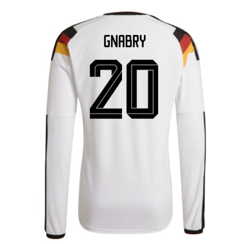 2026-2027 Germany Authentic Long Sleeve Home Shirt (Gnabry 20)