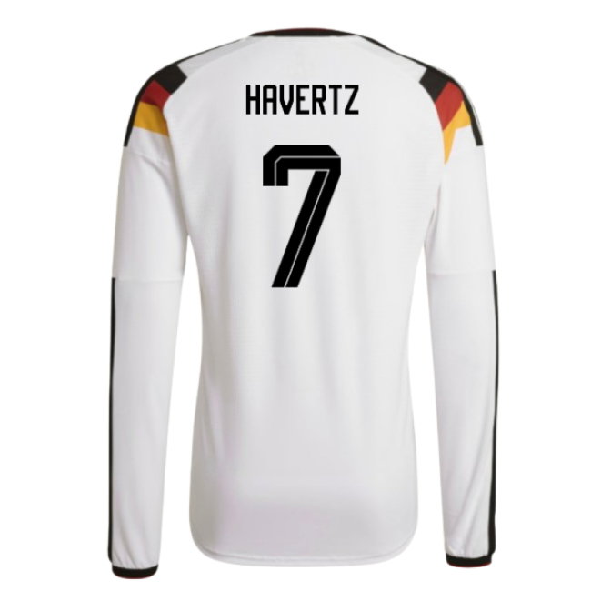 2026-2027 Germany Authentic Long Sleeve Home Shirt (Havertz 7)