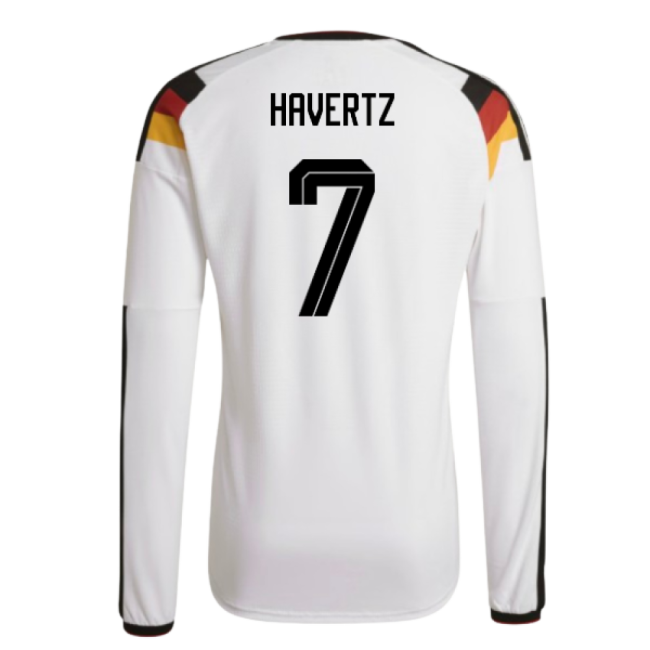 2026-2027 Germany Authentic Long Sleeve Home Shirt (Havertz 7)