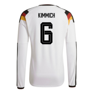 2026-2027 Germany Authentic Long Sleeve Home Shirt (Kimmich 6)