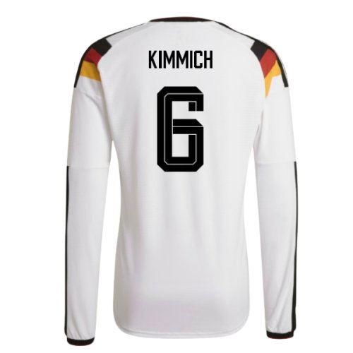 2026-2027 Germany Authentic Long Sleeve Home Shirt (Kimmich 6)