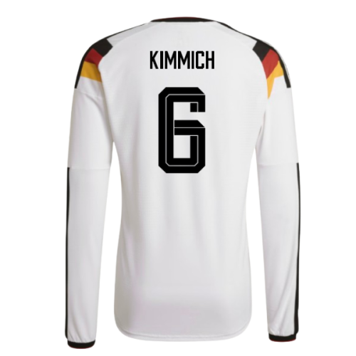 2026-2027 Germany Authentic Long Sleeve Home Shirt (Kimmich 6)