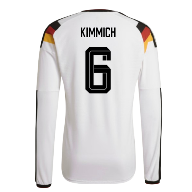2026-2027 Germany Authentic Long Sleeve Home Shirt (Kimmich 6)