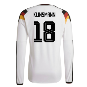 2026-2027 Germany Authentic Long Sleeve Home Shirt (Klinsmann 18)