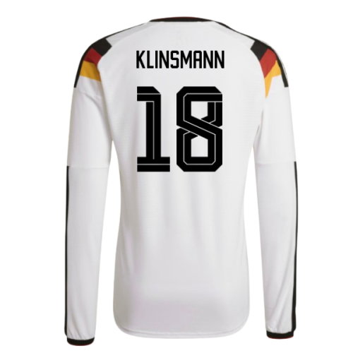 2026-2027 Germany Authentic Long Sleeve Home Shirt (Klinsmann 18)