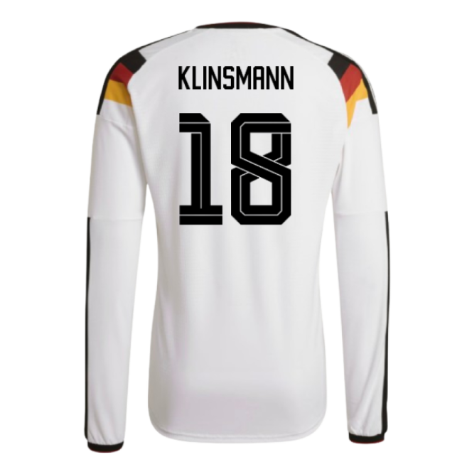 2026-2027 Germany Authentic Long Sleeve Home Shirt (Klinsmann 18)
