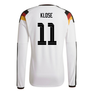 2026-2027 Germany Authentic Long Sleeve Home Shirt (Klose 11)