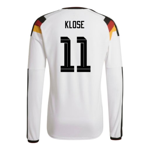2026-2027 Germany Authentic Long Sleeve Home Shirt (Klose 11)