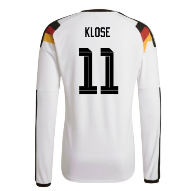 2026-2027 Germany Authentic Long Sleeve Home Shirt (Klose 11)