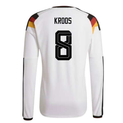 2026-2027 Germany Authentic Long Sleeve Home Shirt (Kroos 8)