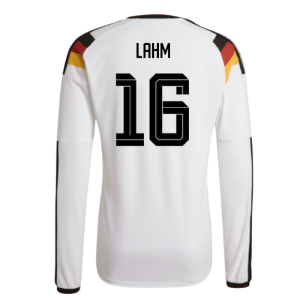 2026-2027 Germany Authentic Long Sleeve Home Shirt (Lahm 16)